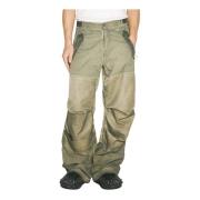 Paneelconstructie Klei Utility Broek 032c , Green , Heren