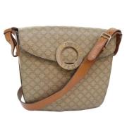 Pre-owned Fabric shoulder-bags Celine Vintage , Beige , Dames