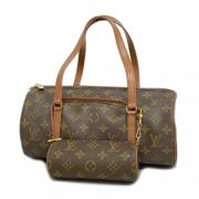 Pre-owned Fabric louis-vuitton-bags Louis Vuitton Vintage , Brown , Da...