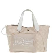 Pre-owned Canvas totes Louis Vuitton Vintage , Beige , Dames