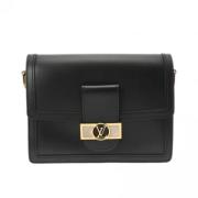 Pre-owned Leather louis-vuitton-bags Louis Vuitton Vintage , Black , D...