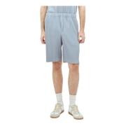 Wijde Geplooide Shorts Issey Miyake , Gray , Heren