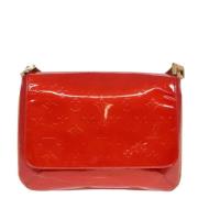 Pre-owned Leather louis-vuitton-bags Louis Vuitton Vintage , Red , Dam...