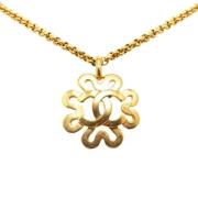 Pre-owned Metal chanel-jewelry Chanel Vintage , Yellow , Dames