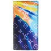 Pre-owned Canvas wallets Louis Vuitton Vintage , Multicolor , Heren