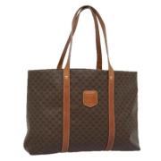 Pre-owned Fabric totes Celine Vintage , Brown , Dames