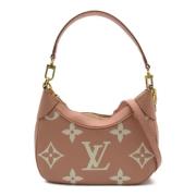 Pre-owned Leather shoulder-bags Louis Vuitton Vintage , Pink , Dames