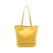 Pre-owned Leather celine-bags Celine Vintage , Yellow , Dames