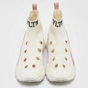 Pre-owned Fabric sneakers Valentino Vintage , White , Dames