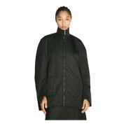 Waterafstotende Twill Parka Jas Marni , Black , Dames