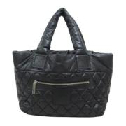 Pre-owned Fabric totes Chanel Vintage , Black , Dames