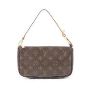 Pre-owned Canvas louis-vuitton-bags Louis Vuitton Vintage , Brown , Da...