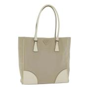 Pre-owned Canvas prada-bags Prada Vintage , Beige , Dames