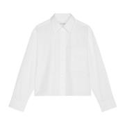 Geknipte blouse met lange mouwen Marc O'Polo , White , Dames