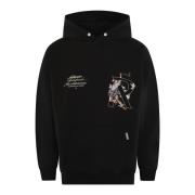 Stijlvolle hoodie voor mannen Represent , Black , Heren