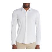 Witte Shirt p-roan 50497451 Boss , White , Heren