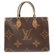 Pre-owned Fabric louis-vuitton-bags Louis Vuitton Vintage , Brown , Da...