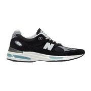 Sneakers met paneelconstructie en logoborduursel New Balance , Black ,...