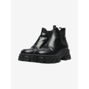 Pre-owned Leather boots Prada Vintage , Black , Dames