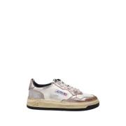 Metallic Rose Vintage Low Sneaker Autry , Multicolor , Dames