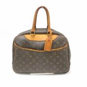 Pre-owned Canvas handbags Louis Vuitton Vintage , Brown , Dames