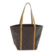 Pre-owned Canvas totes Louis Vuitton Vintage , Brown , Dames