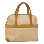 Pre-owned Leather handbags Celine Vintage , Beige , Dames