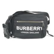 Pre-owned Nylon pouches Burberry Vintage , Black , Dames