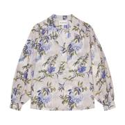 Bloemenprint Blouse met Ballonmouwen Munthe , Multicolor , Dames