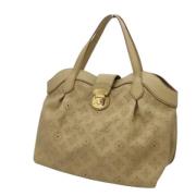 Pre-owned Fabric handbags Louis Vuitton Vintage , Gray , Dames