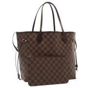 Pre-owned Canvas totes Louis Vuitton Vintage , Brown , Dames