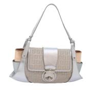 Pre-owned Canvas fendi-bags Fendi Vintage , Gray , Dames