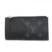 Pre-owned Fabric wallets Louis Vuitton Vintage , Black , Heren