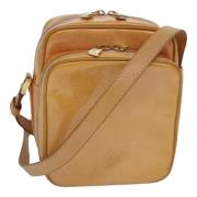 Pre-owned Leather louis-vuitton-bags Louis Vuitton Vintage , Beige , D...