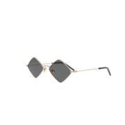 Onregelmatig Metalen Frame Zonnebril SL 302 Lisa Saint Laurent , Gray ...