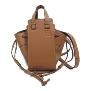 Pre-owned Leather handbags Loewe Pre-owned , Brown , Dames