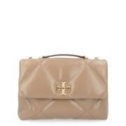 Diamantquilted Taupe Eiken Beddengoed Tory Burch , Brown , Dames