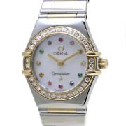 Pre-owned Metal watches Omega Vintage , White , Dames