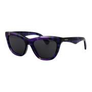 Stijlvolle zonnebril met 0Be4435 ontwerp Burberry , Purple , Dames