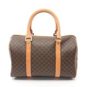 Pre-owned Canvas celine-bags Celine Vintage , Brown , Dames