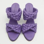 Pre-owned Fabric heels Bottega Veneta Vintage , Purple , Dames