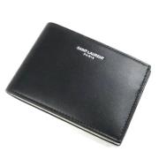 Pre-owned Leather wallets Yves Saint Laurent Vintage , Black , Heren