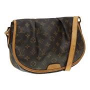 Pre-owned Canvas louis-vuitton-bags Louis Vuitton Vintage , Brown , Da...