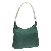 Pre-owned Nylon prada-bags Prada Vintage , Green , Dames