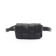 Pre-owned Leather crossbody-bags Bottega Veneta Vintage , Black , Dame...