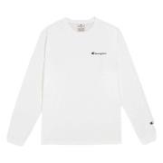 Lange mouwen T-shirt Champion , White , Heren