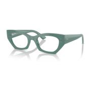 Vlinder acetaat bril met rivet details Ray-Ban , Green , Unisex