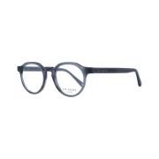 Stijlvolle Grijze Ronde Optische Monturen Ted Baker , Gray , Heren