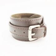 Pre-owned Leather bracelets Louis Vuitton Vintage , Brown , Dames