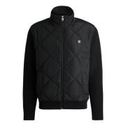 Stijlvolle Cardigan voor Mannen Hugo Boss , Black , Heren